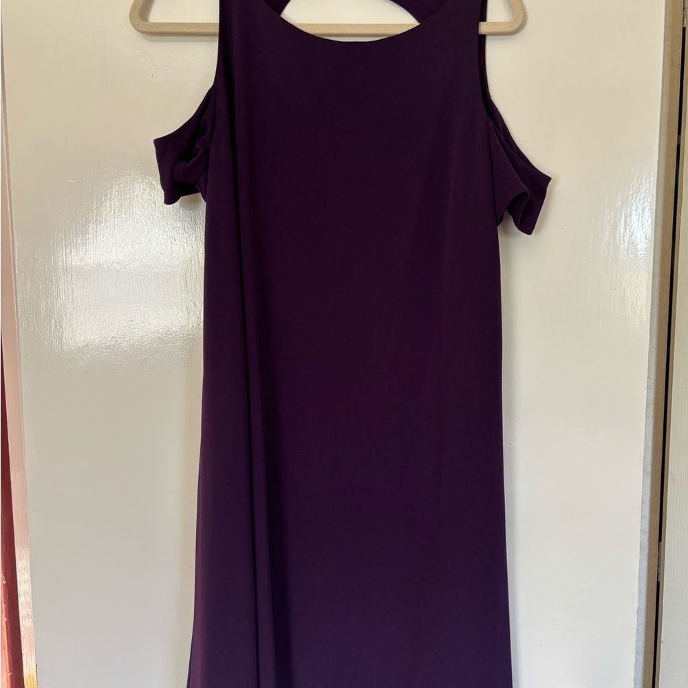 Polo by Ralph Lauren Strapless Purple Dress